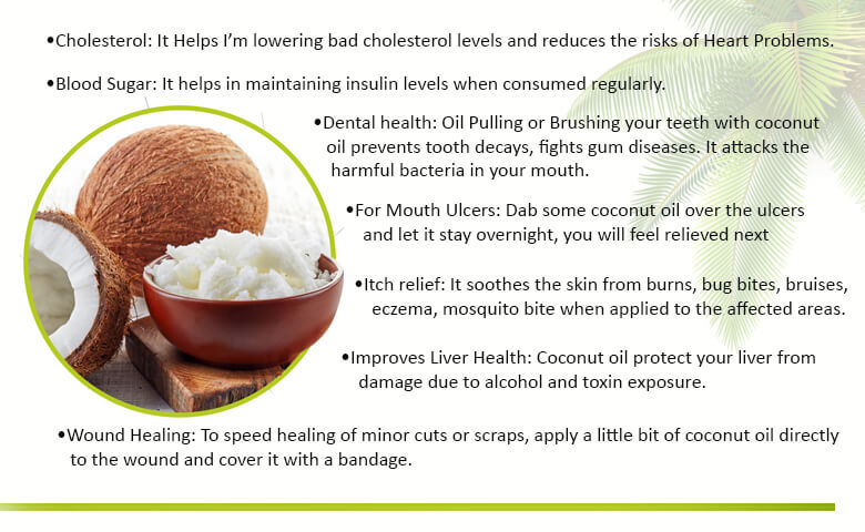 Benefits and Uses Of Coconut Oil - relish doze