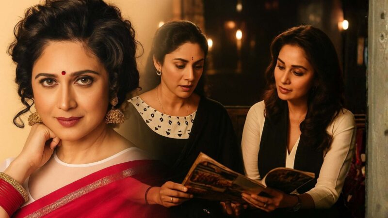 Meenakshi Seshadri reacts to alleged rivalry with Madhuri Dixit in Bollywood